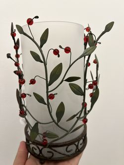 Winter Candle Holder
