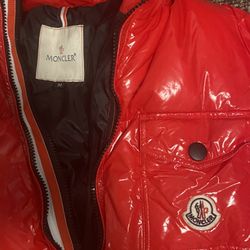 Moncler Red Medium Coat