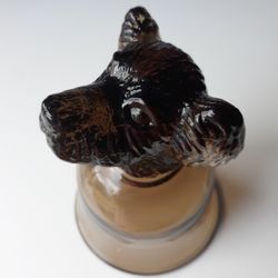 🌿🐕Avon Schnouzer Shot Glass/Candle Holder🐕🌿 