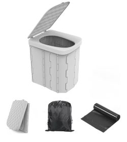 XL Portable Folding Camping Toilet