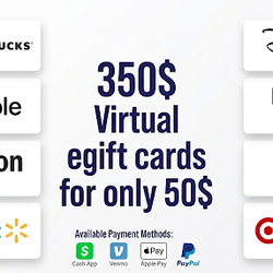 EGIFT CARDS !!!