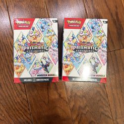 Prismatic Evolution Booster Bundle 