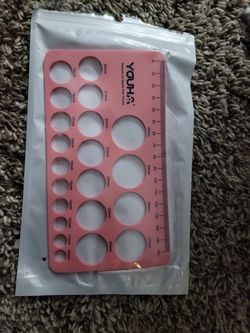 Breastpump Flange Size Measurement Scale