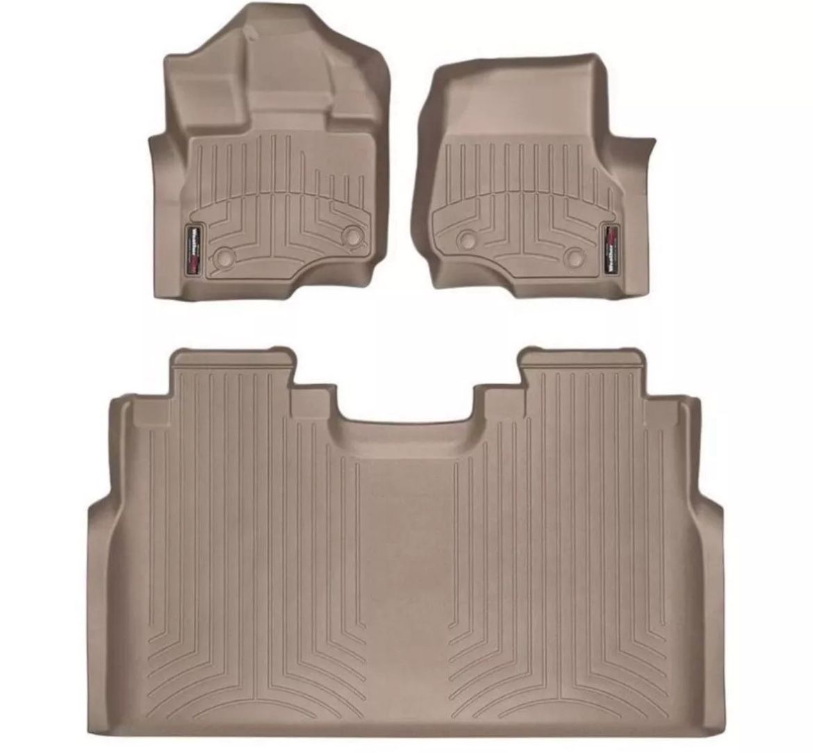 15-24 Ford F150 Weather Floor Mats Liners Set 45697-1-2 New