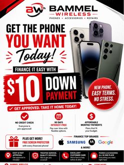 iPhones Financing available