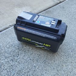 Ryobi 40v Battery