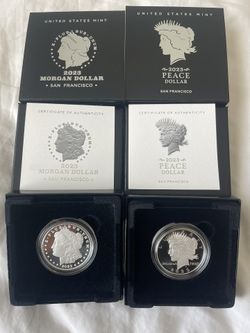 2023 S Morgan & Peace Silver Dollar