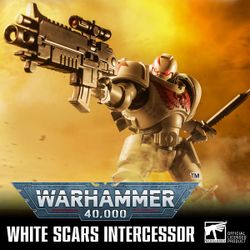 Bandai WARHAMMER 40,000 WHITE SCARS INTERCESSOR