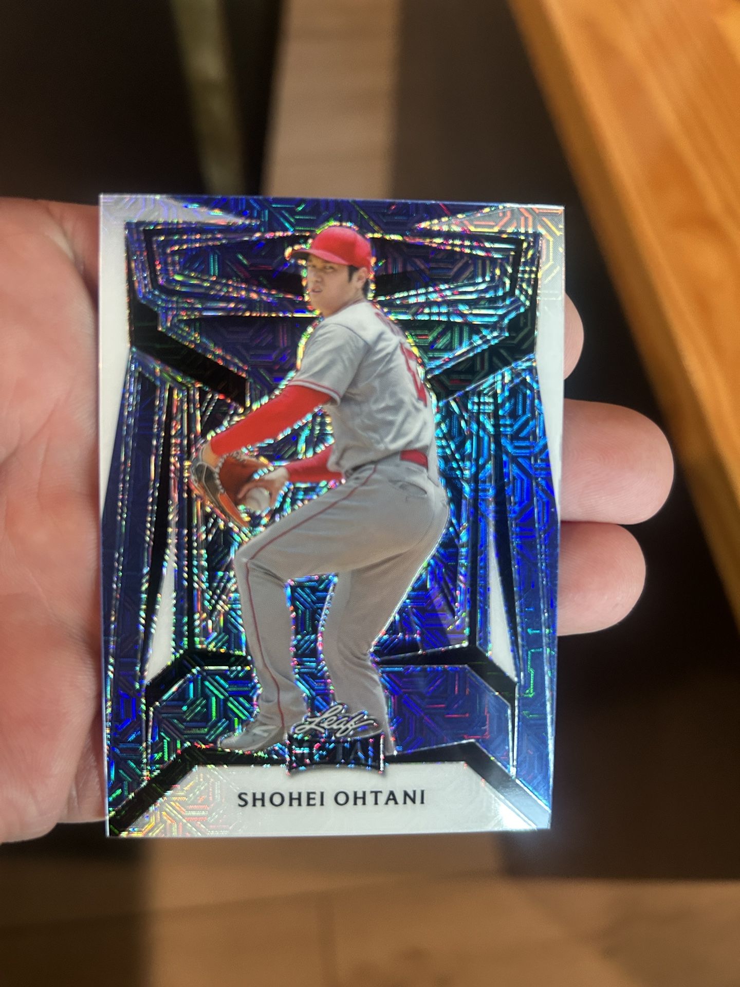 2023 Leaf Metal Refractor Shohei Ohtani Serial # 4/5
