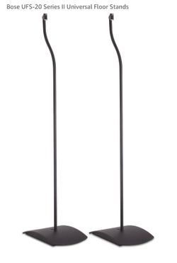 Bose UFS-20 Series II Universal Floor Stands for Speakers 