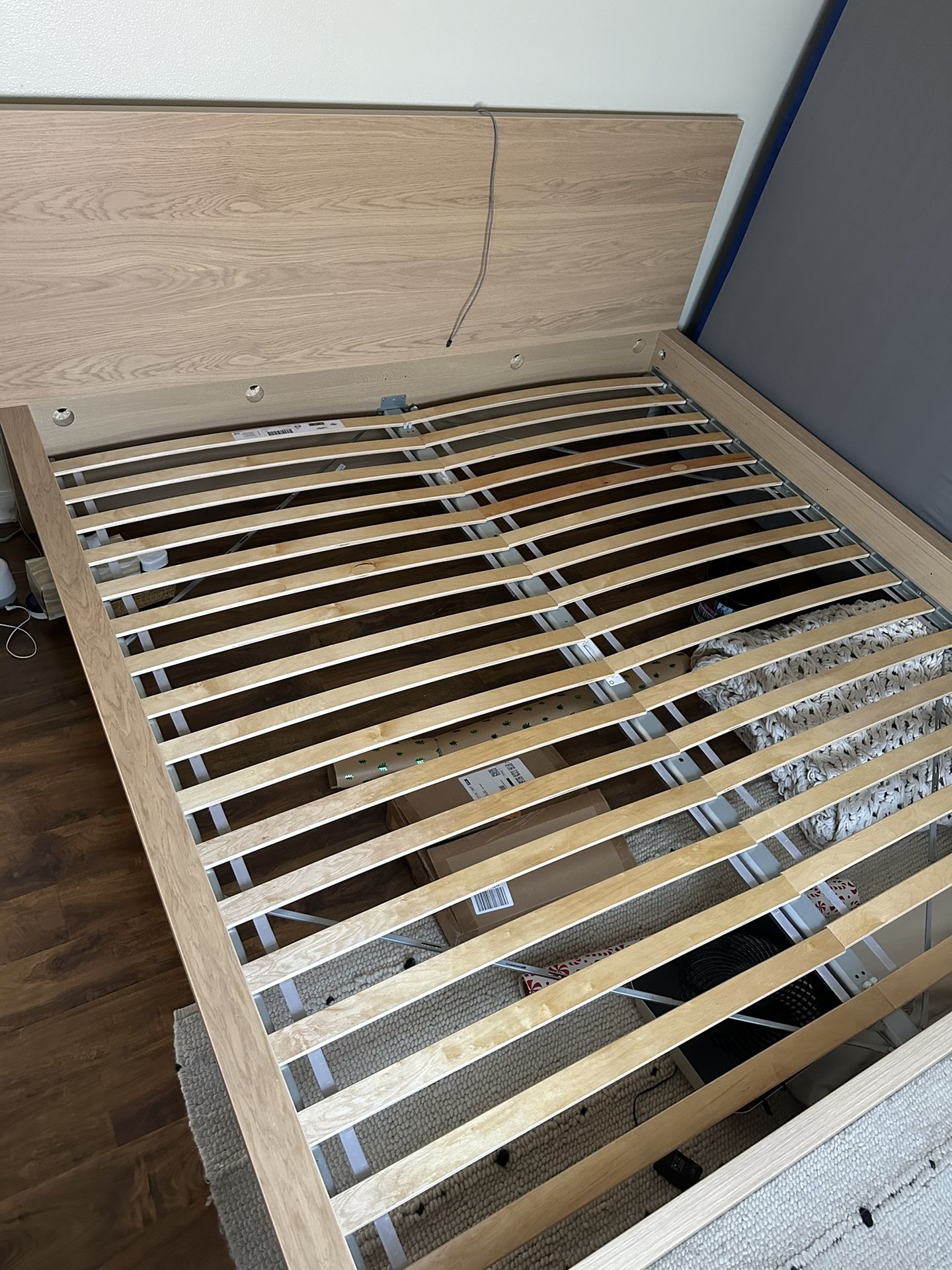 King size bed frame