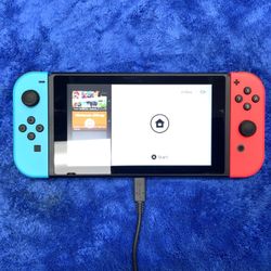 Nintendo Switch Gaming Console Handheld Joysticks Controllers System Adventure Fighting Music Puzzle Role Playing Internet Wifi Bluetooth 32GB