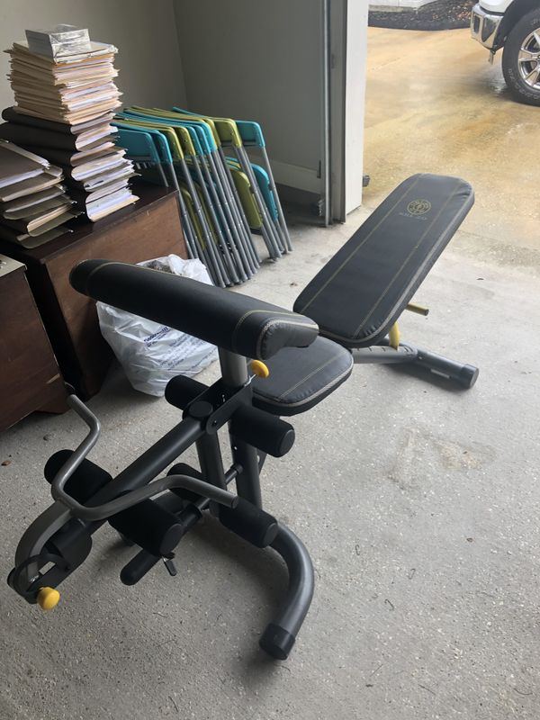 Golds Gym weight bench with rack for Sale in Prairieville, LA OfferUp