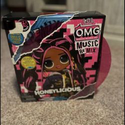 Lol Surprise OMG Remix Honeylicious Fashion Doll-25 Surprises With Music
