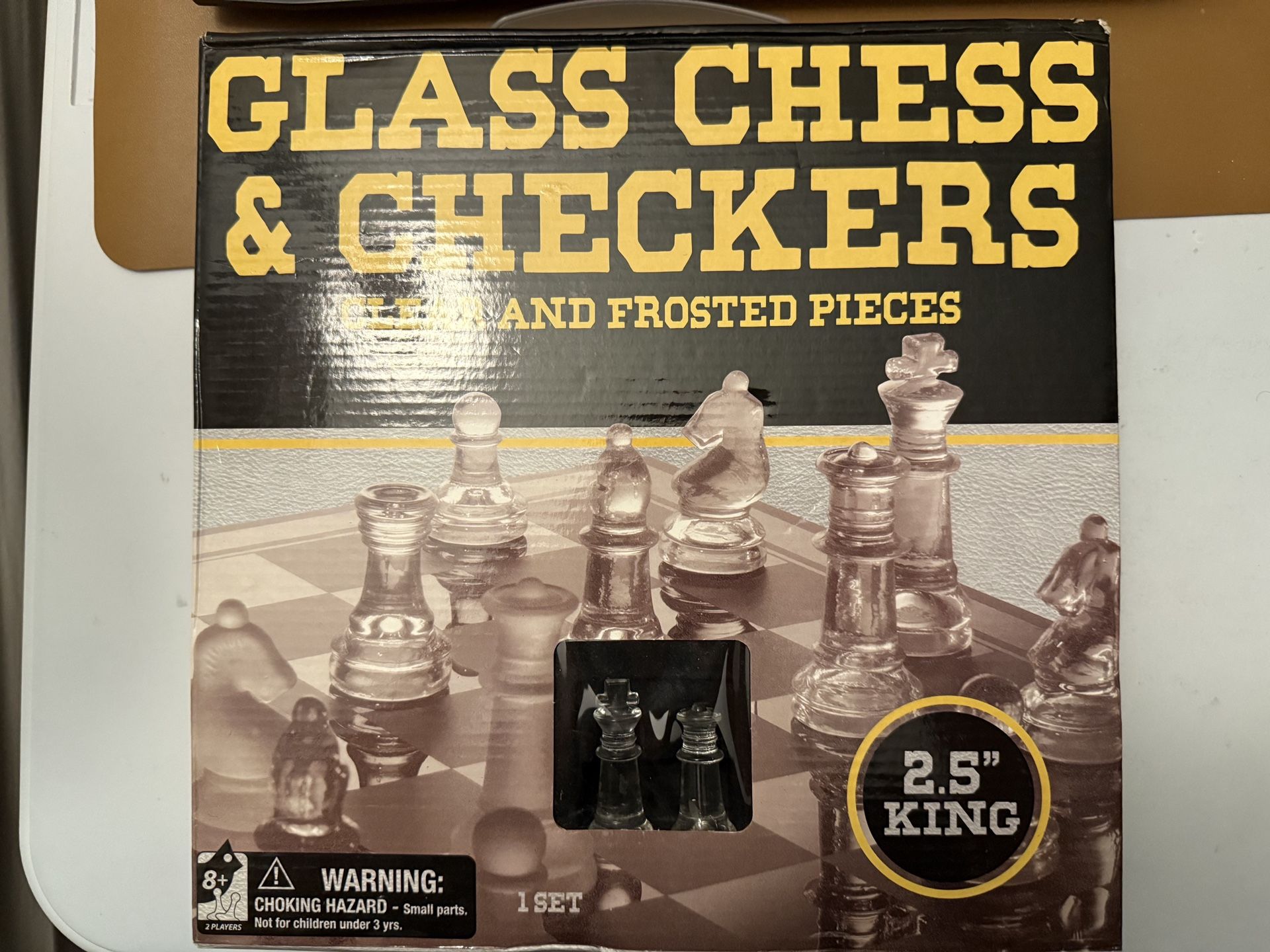 Glass Chess & Checkers