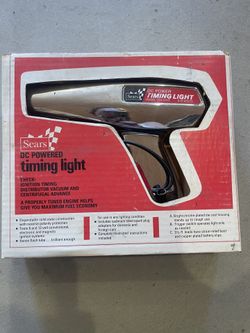 Vintage Sears DC Timing light 