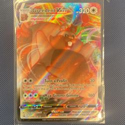 Greedent VMAX - SWSH08: Fusion Strike (SWSH08) Pokemon Card Single