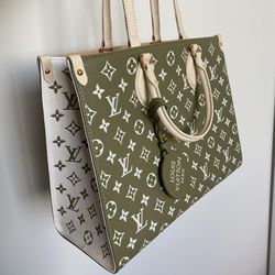 Louis Vuitton Cabas OnTheGo MM Khaki colour for Sale in Miami, FL - OfferUp