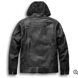Mens 3-1 Harley-Davidson  Leather Jacket 