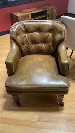 Leather Arm Chairs