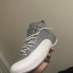 Jordan Retro 12 "Gray/White"