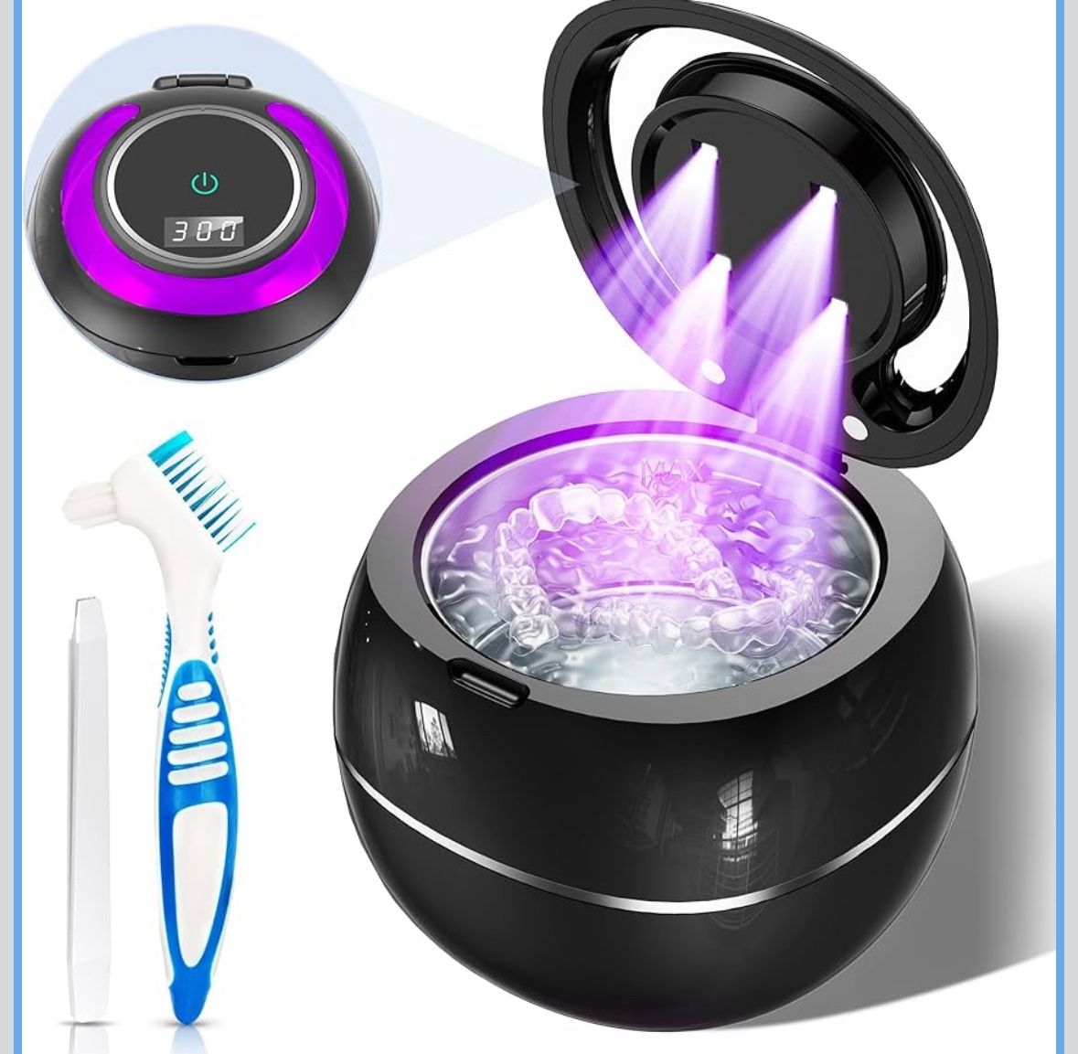 Hiwill Ultrasonic Retainer Cleaner Machine for Denture New