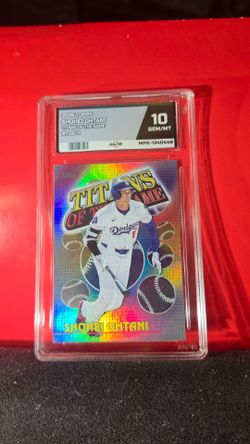 2023 Topps Shohei Ohtani Titans of the Game .MPE 10 GEM MT