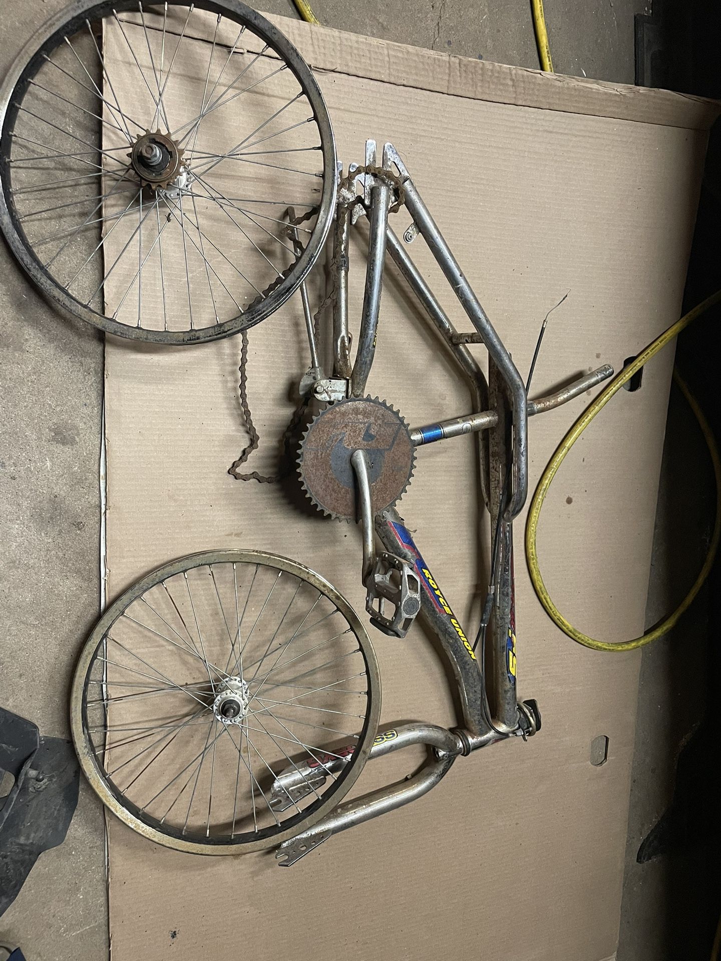 ROYCE UNION BMX BIKE FRAME AND PARTS