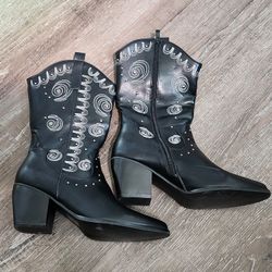 Womens Country Western Boots Size 8
