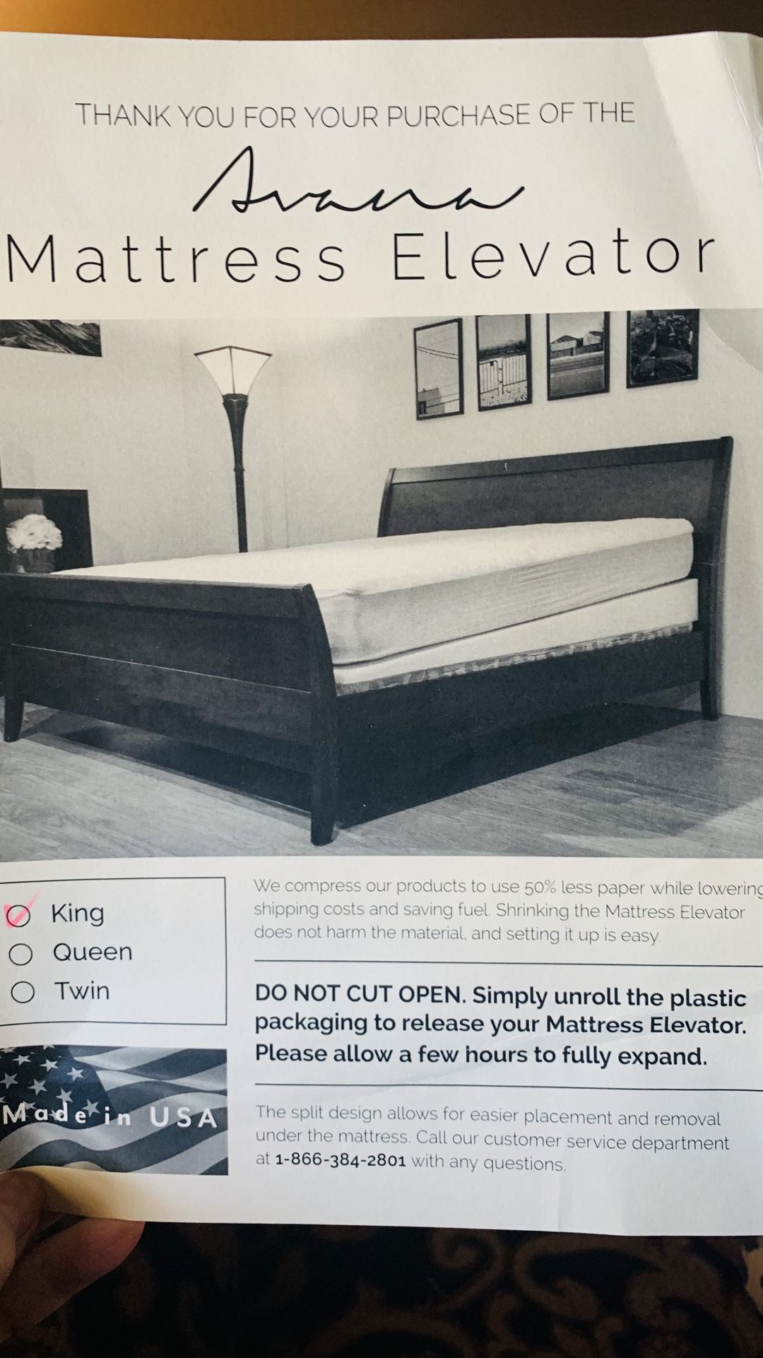 Queen Bed Elevator
