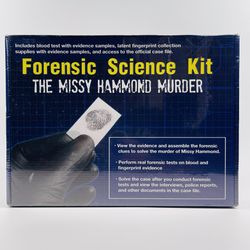 Crime Scene Forensic Science Kit Solve The Missy Hammond Murder Mystery Game New
