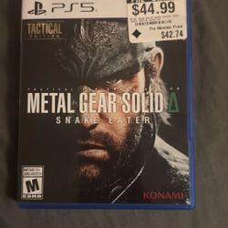 Metal Gear Solid 3 Snake Eater PS5 Game