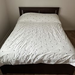 Full Bed Frame and Mattress