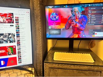 LG Monitor 1440p 240hz and 1080p
