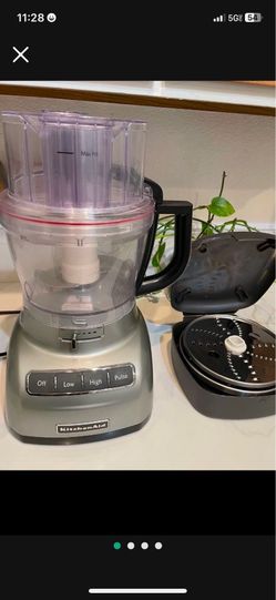 Large kitchen aid with attachments