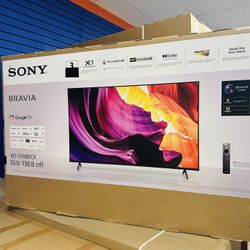 55” Sony Bravia X80K 4K UHD Smart Tv 