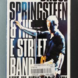 NEW SEALED Bruce Springsteen Live in New York 2 VHS Set just $10