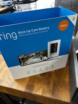 Ring Stick Up Cam Battery Security Camera