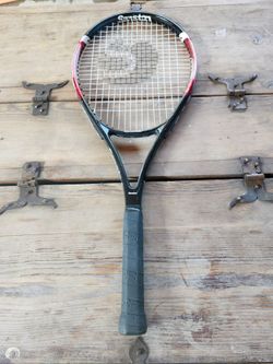 Senston Tennis Racket Black Red