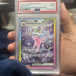 2025 POKEMON ESPEON EX PSA 
