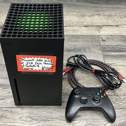Microsoft XBOX Series X 1TB Disc Version W/ Controller & Wires 