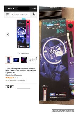 Interior smart cob lighting kit