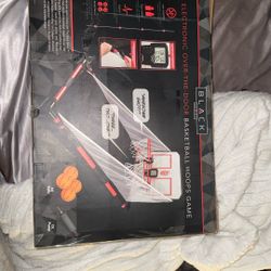 Over the door basketball hoops game