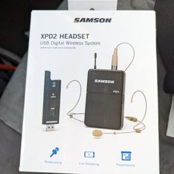 SAMSON XPD2 HEADSET BRAND NEW 