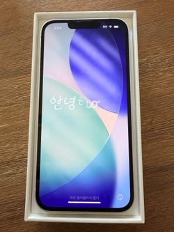 Verizon Iphone 13 white 128gb
