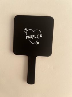 BTS BangTan Purple U Handheld Small Mirror