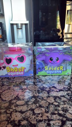 RMS Ghost and Spider Squishy Toys Set of 2