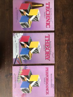 Bastien Piano Basics (3 books)