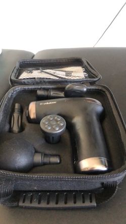 Brookstone Percussion Massage Gun with Case