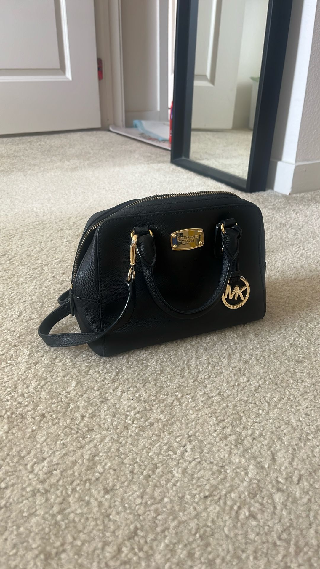 Michael Kors Crossbody Bag (Black)